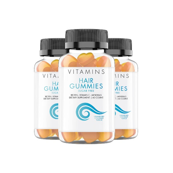 Hair Gummies Biotin - Pack 3