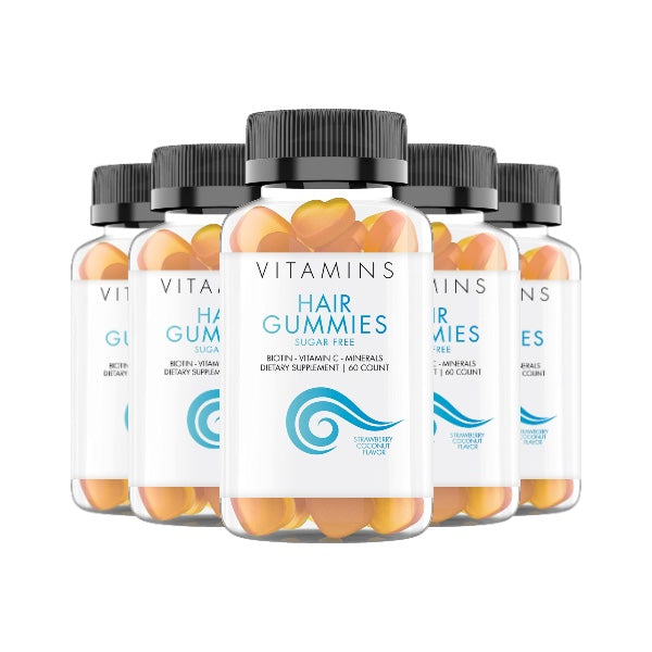 Hair Gummies Biotin - Pack 5